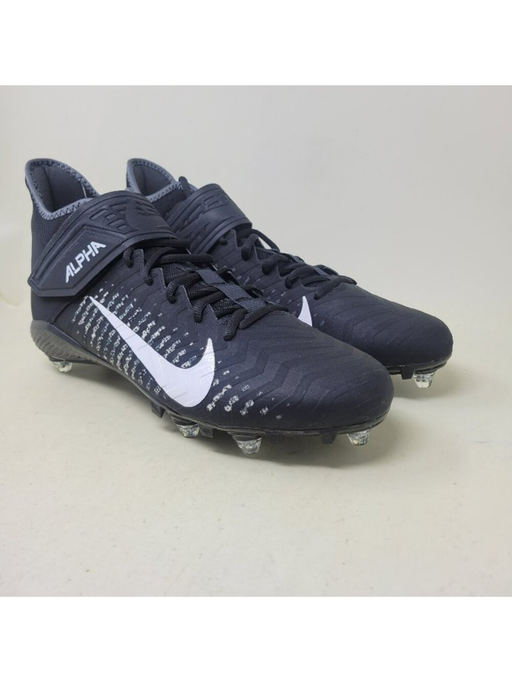 Nike Alpha Menace Pro 2 Mid Detachable Football Cleats Men's Size 14 CK4277-001